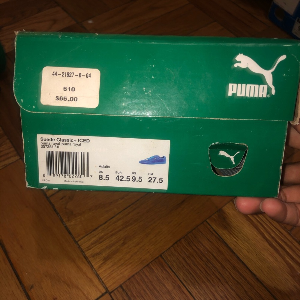 Puma suede classic BLUE